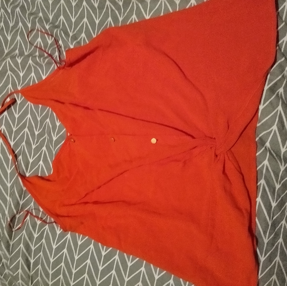 Red Tie Top
